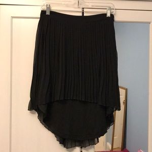 American Eagle High Low Pleated Skirt